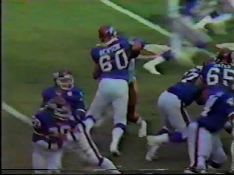 1986 Week 14 Giants at Redskins part 1